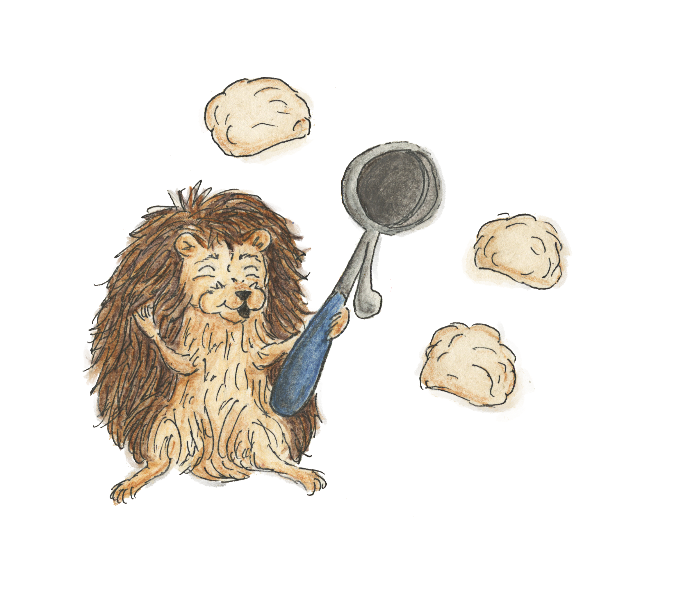 Illustration of a hedgehog holding a ladle with food around it. faith and friendship children’s book, Christian story about kindness and gratitude, wholesome chapter book for ages 6–11, Christian bedtime story for kids, dog character children’s book, Christian book about baking for kids, stories that teach God’s love, Bible-inspired story for kids, Christian book series for young readers, positive stories for Christian families